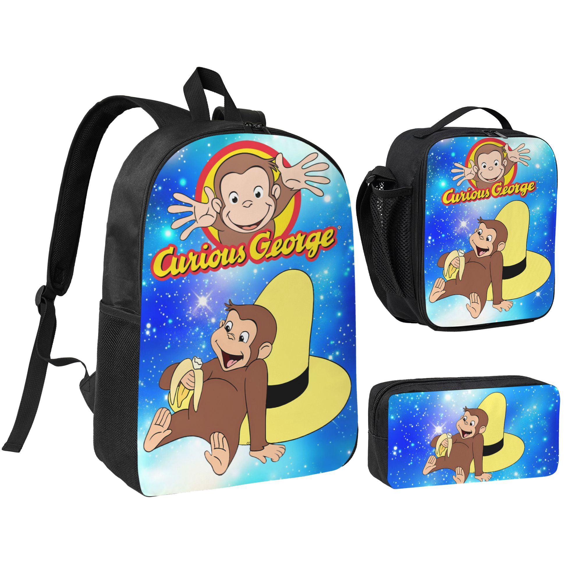Curious George 3 Piece Backpack Set With Lunch Bag Pencil Case High curious-george-3-piece-backpack-set-with-lunch-bag-pencil-case-high