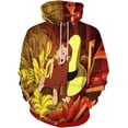 thumbnail image 1 of Curious George 4 Hoodie Fashion Hip Hop Women/Men Hoodie Sweatshirt With Pocket, 1 of 7
