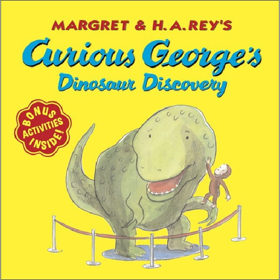 Curious George 8x8: Curious George Dinosaur Discovery (Hardcover)