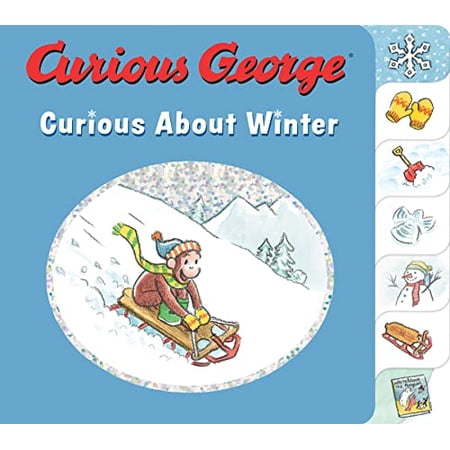 Pre-Owned Curious George Curious about Winter: A Winter and Holiday Book for Kids (Board book) 1328917878 9781328917874