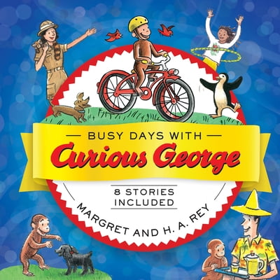 Pre-Owned Busy Days with Curious George (Hardcover) 1328695980 9781328695987