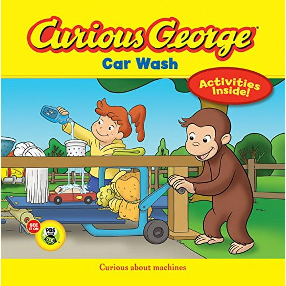 Pre-Owned Curious George Car Wash (Paperback) 9780544032514