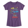 thumbnail image 1 of Curious George - Classic Cartoons - I Do My Own Tricks - Toddler & Youth Girls Short Sleeve Graphic T-Shirt, 1 of 4
