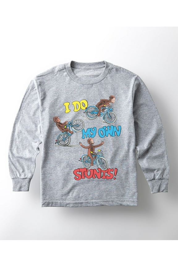 - Classic Cartoons - I Do My Own Tricks - Toddler & Youth Long Sleeve Graphic T-Shirt