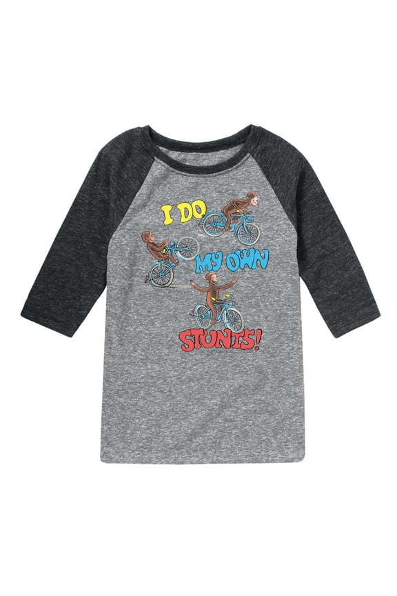 - Classic Cartoons - I Do My Own Tricks - Toddler & Youth Raglan Graphic T-Shirt