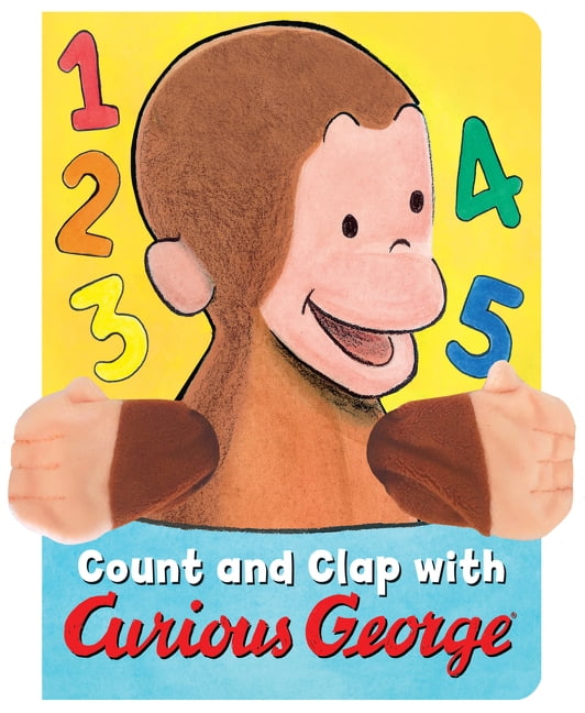 Curious George: Count and Clap with Curious George Finger Puppet Book  (Paperback) 