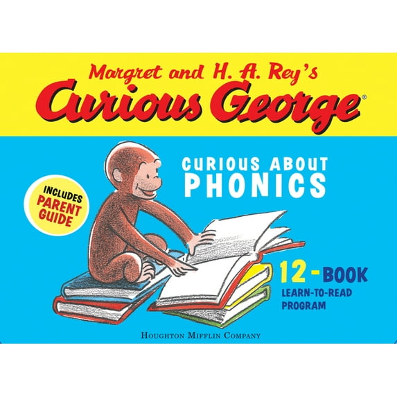 Curious George: Curious George Curious about Phonics 12-Book Set (Paperback)