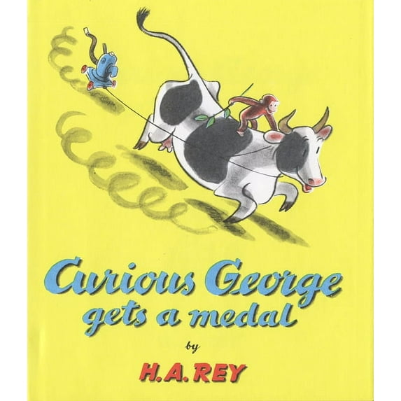 Curious George Curious George Gets a Medal, (Hardcover)