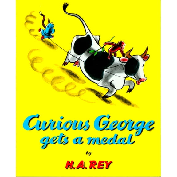 Curious George Curious George Gets a Medal, (Paperback)