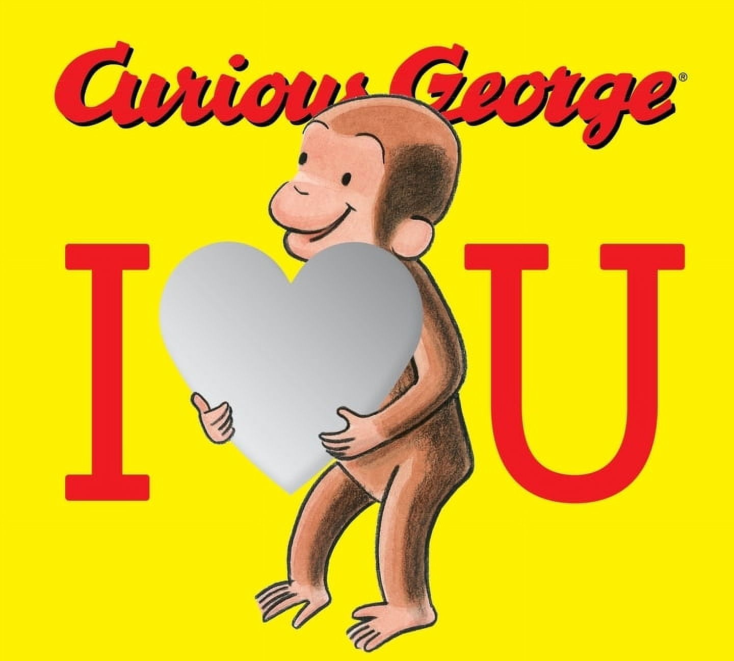 Curious George Curious George: I Love You Board Book with Mirrors, (Board Book)