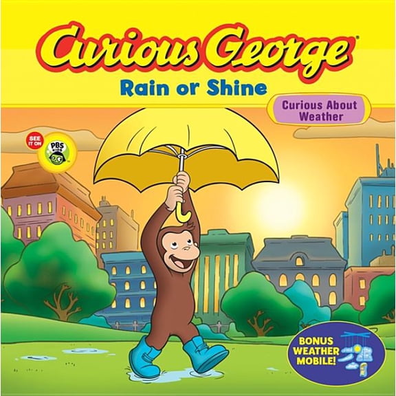 Pre-Owned Curious George: Curious George Rain or Shine (CGTV 8x8) (Paperback)