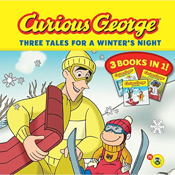 Pre-Owned Curious George: Three Tales for a Winter's Night (Paperback) 0547839367 9780547839363