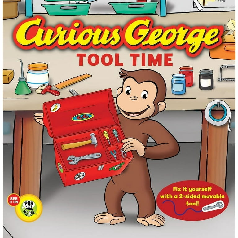 在庫処分セール Tool George: Curious George Curious Time, Book (Board 洋書