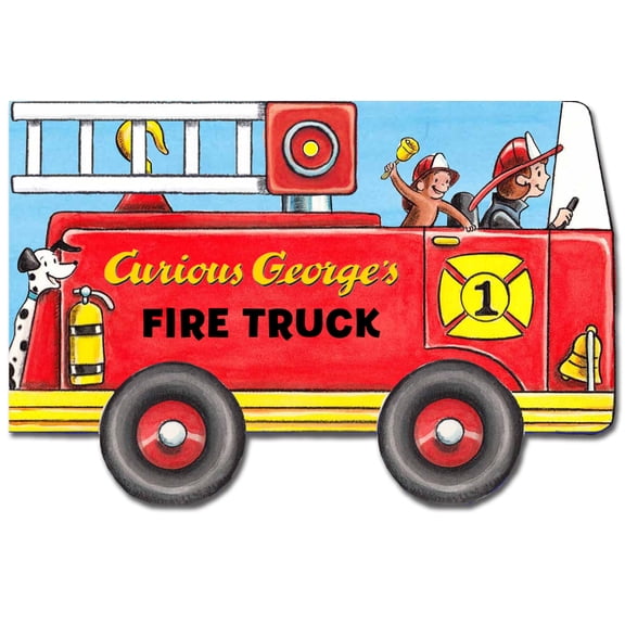 Curious George Curious George's Fire Truck, (Board Book)