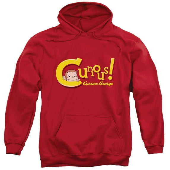 Curious George - Curious - Pull-Over Hoodie - Medium