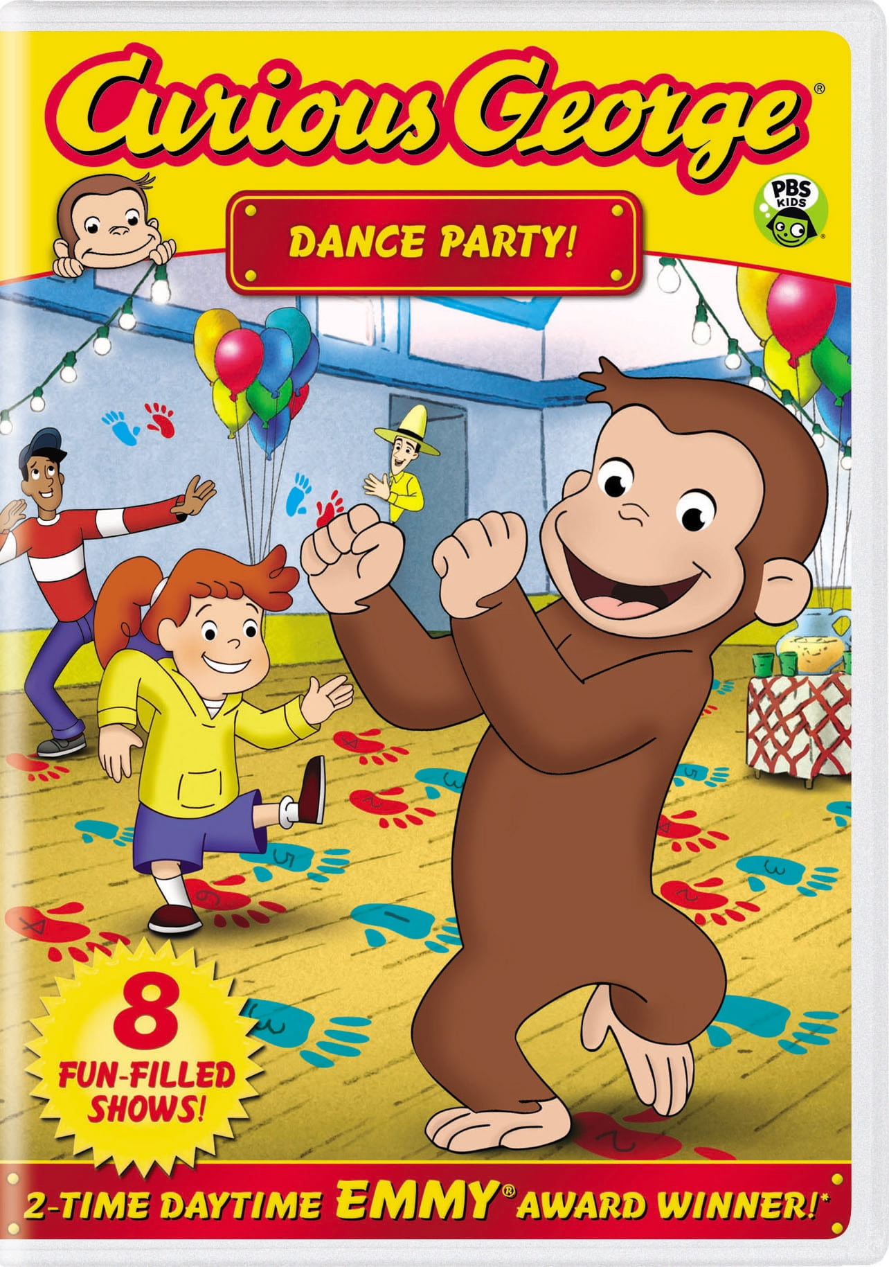 Curious George: Dance Party! [DVD] - Walmart.com