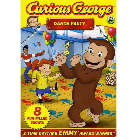 Curious George: Dance Party! [DVD], Children's Animation, 108 minutes ...