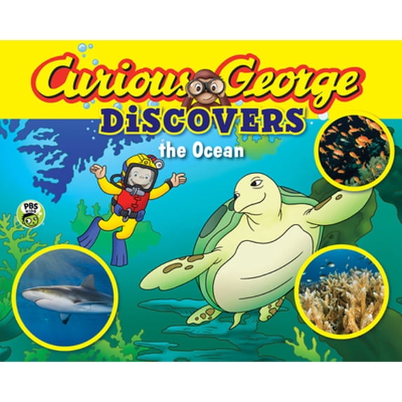 Pre-Owned Curious George Discovers the Ocean (Paperback) 0544430654 9780544430655