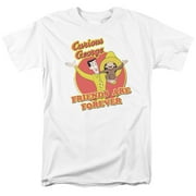 Curious George Friends Officially Licensed Adult T Shirt