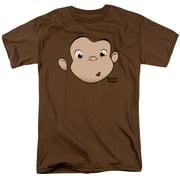 Curious George George Face Officially Licensed Adult T Shirt
