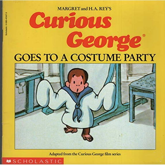 Pre-Owned Curious George Goes To a Costume Party (Paperback) 0590413473 9780590413473