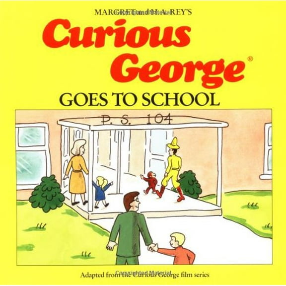 Pre-Owned Curious George Goes to School (Paperback) 039551939X 9780395519394