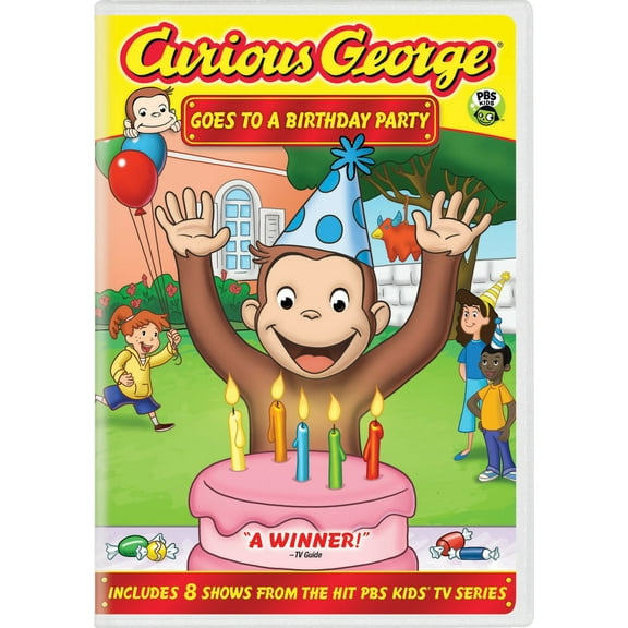 Curious George: Goes to a Birthday Party (DVD)