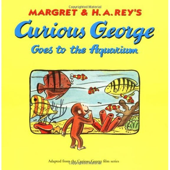 Pre-Owned Curious George Goes to the Aquarium (Paperback) 0395366283 9780395366288