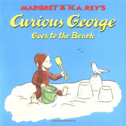 Pre-Owned Curious George Goes to the Beach (Paperback) 0395978386 9780395978382