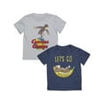 thumbnail image 1 of Curious George Infant Baby Boys 2 Pack T-Shirts Infant to Little Kid, 1 of 5