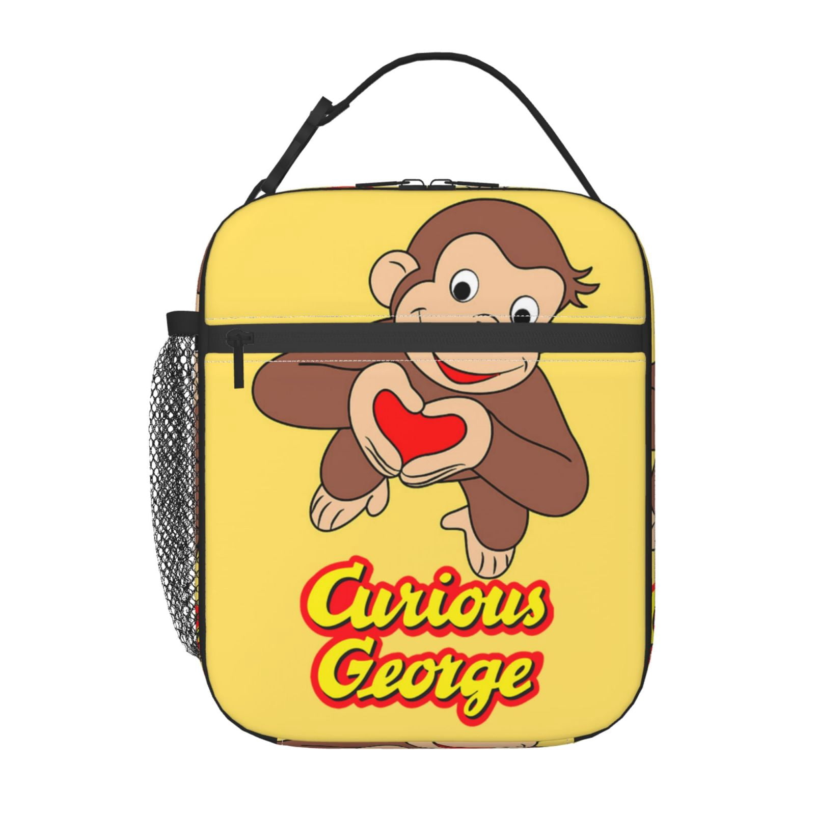 Curious George Insulated Lunch Bag - Reusable Lunch Box - Portable ...