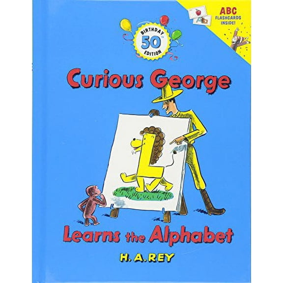 Pre-Owned Curious George Learns the Alphabet Paperback