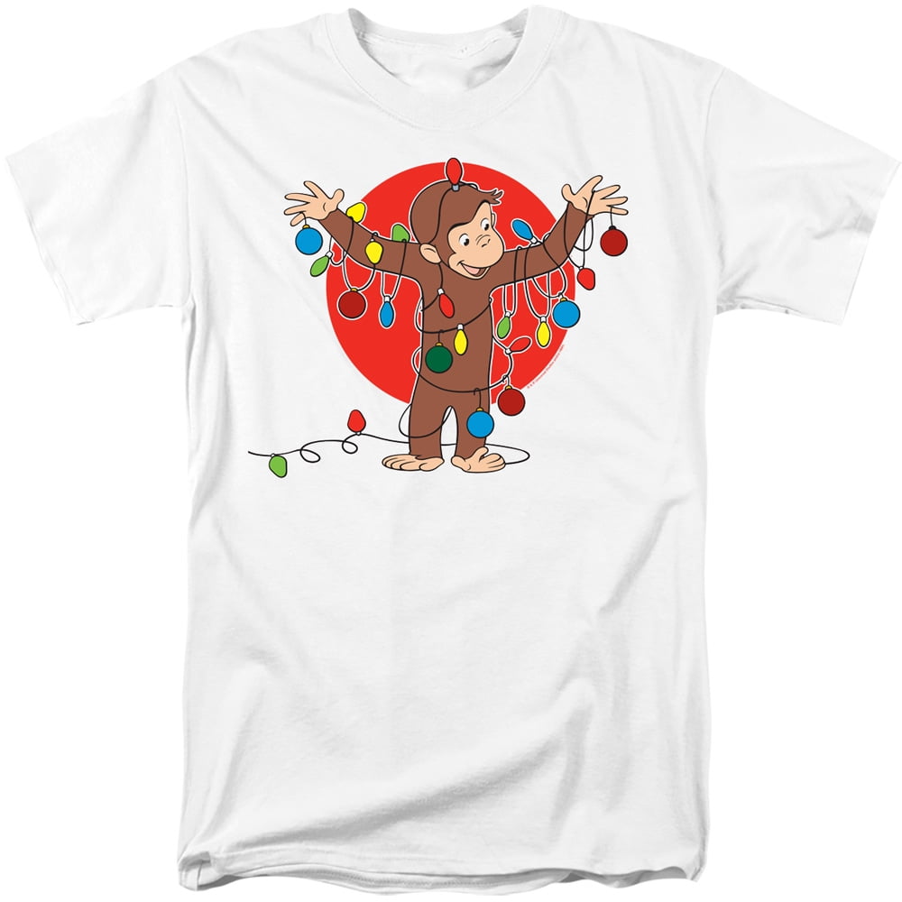 curious george mens shirt