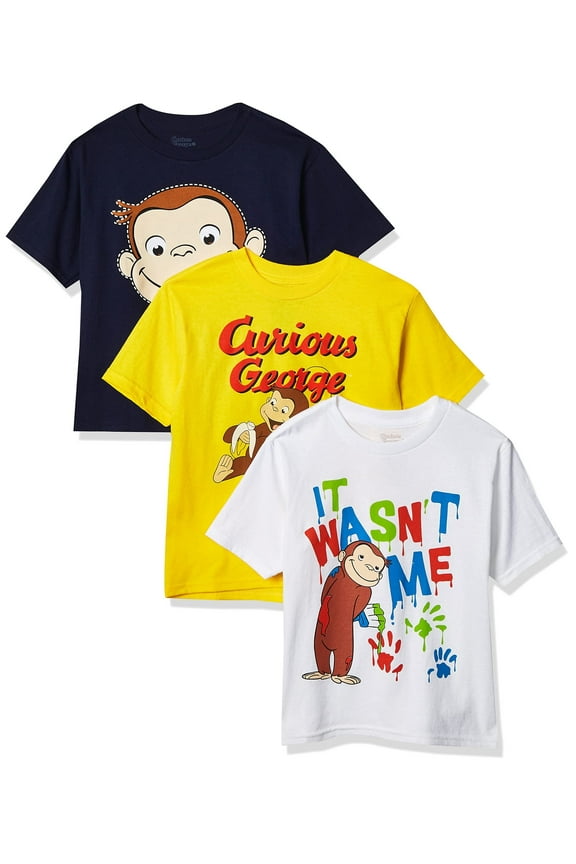 Little Boys' Toddler Boys T-Shirt 3-Pack, Assorted 2, 2T