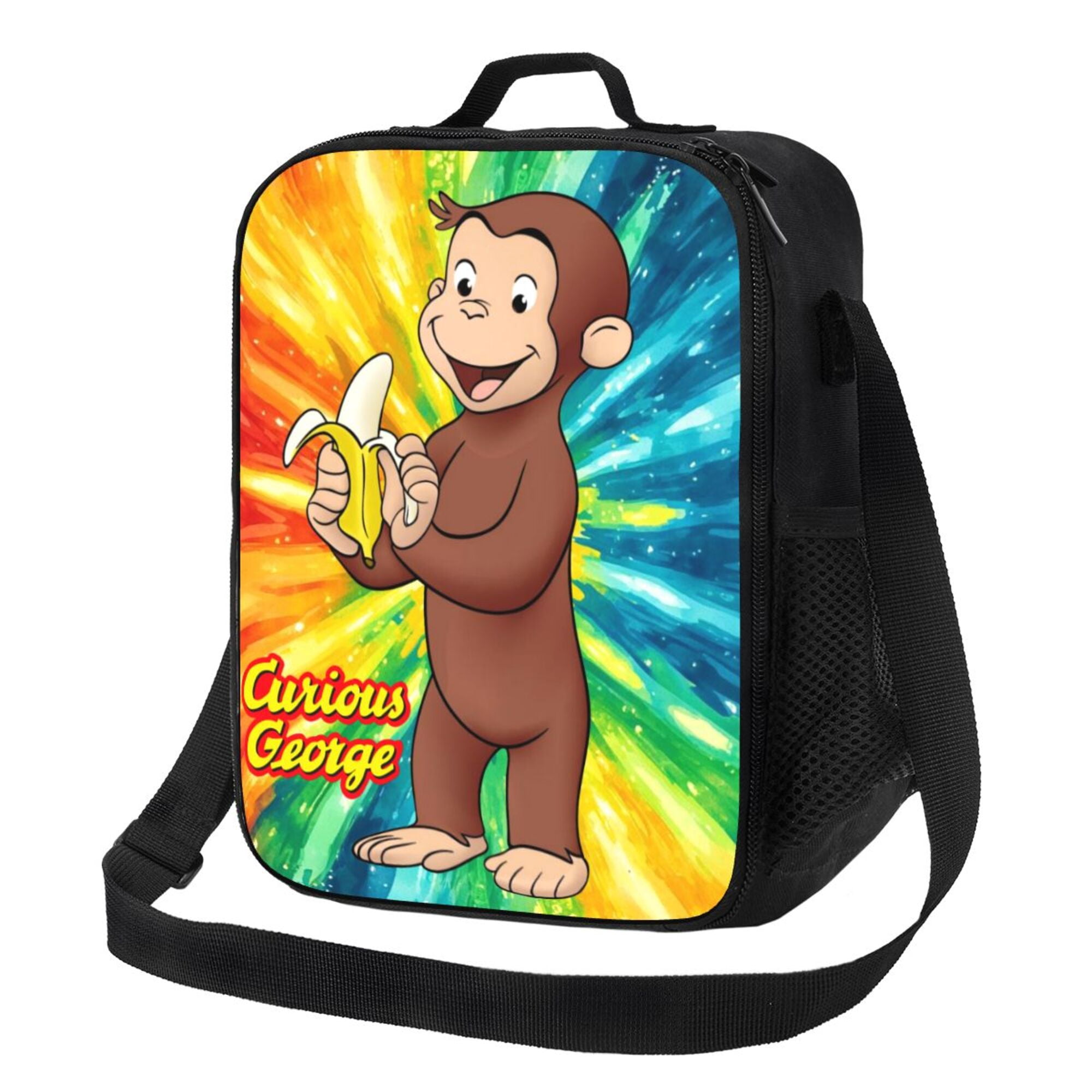 Curious George Lunch Bag Lunch Box Lightweight Durable Lunch Tote Bag ...