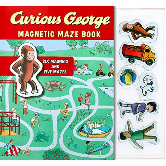 Pre-Owned Curious George Magnetic Maze Book (Hardcover) 0547643020 9780547643021