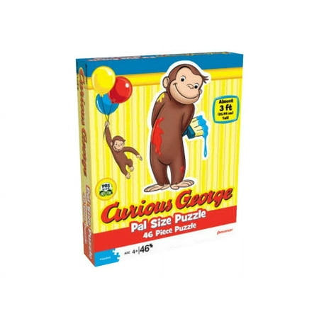 Curious George Pal Size Puzzles Multi-Colored