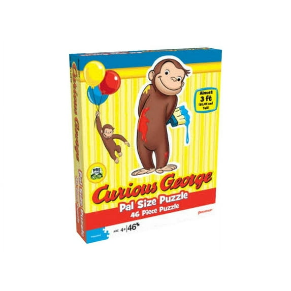 Curious George Pal Size Puzzles Multi-Colored