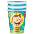 thumbnail image 1 of Curious George Paper Cups, 9oz, 8 Count, 1 of 2