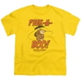 thumbnail image 1 of Curious George - Peek A Boo - Youth Short Sleeve Shirt - Small, 1 of 2