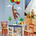 thumbnail image 1 of Curious George Peel and Stick Giant Wall Decal, 1 of 5