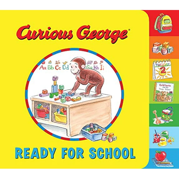 Pre-Owned Curious George Ready for School (Board Book)