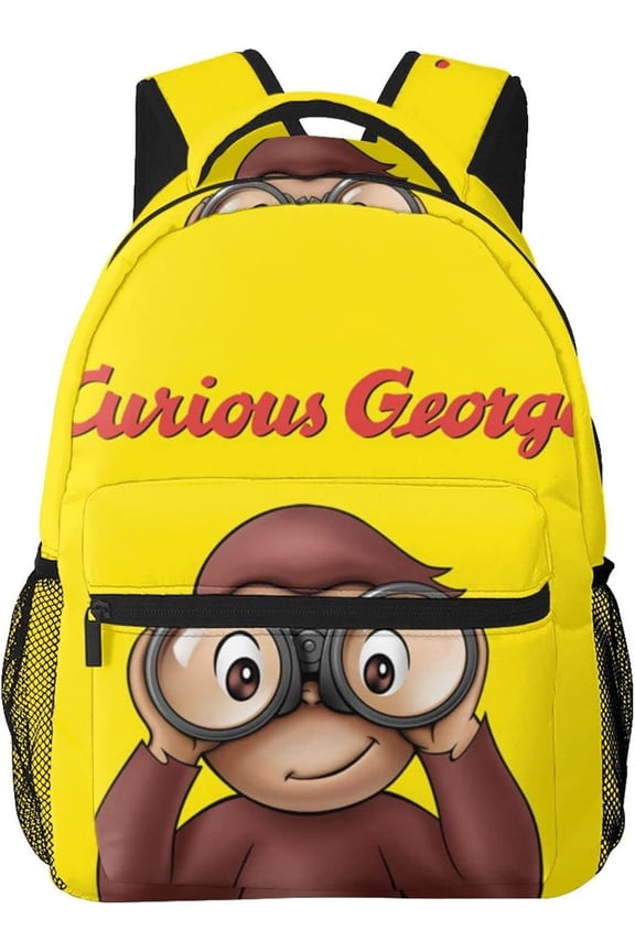 Curious George Rucksack, Anime Backpack, Lightweight,, Travel, Multifunctional, Unisex, Celebration, Present, Rucksack