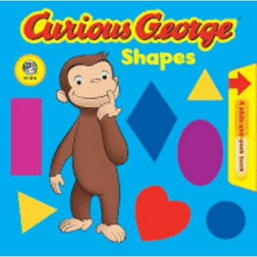 Pre-Owned Curious George Shapes (CGTV Pull Tab Board Book), 9780618891986, 0618891986, Paperback,