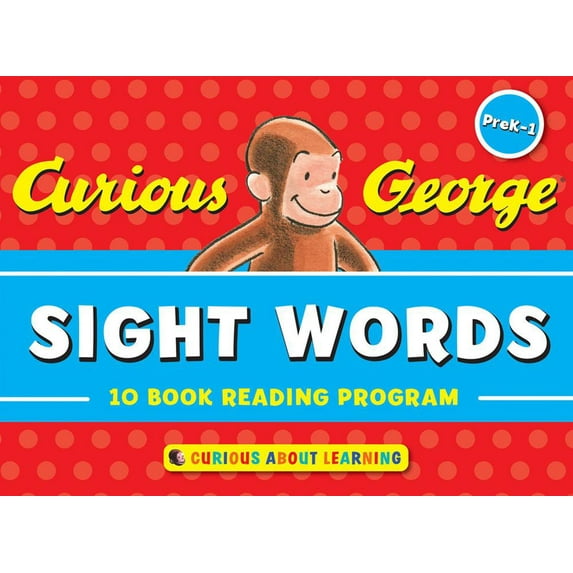 Curious George Sight Words: 10-Book Reading Program (Paperback)