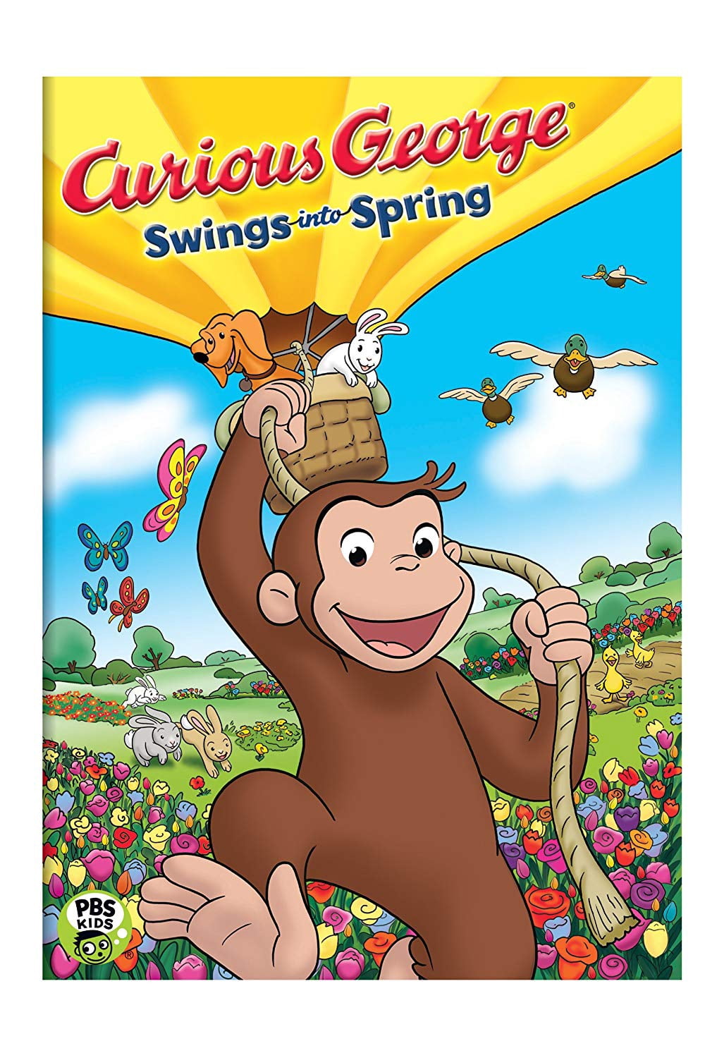 Unbranded, DVD, Curious George Swings Into Spring, Family Movie