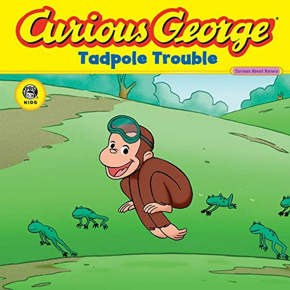 Pre-Owned Curious George Tadpole Trouble (Cgtv 8x8) (Paperback) 0618777121 9780618777129