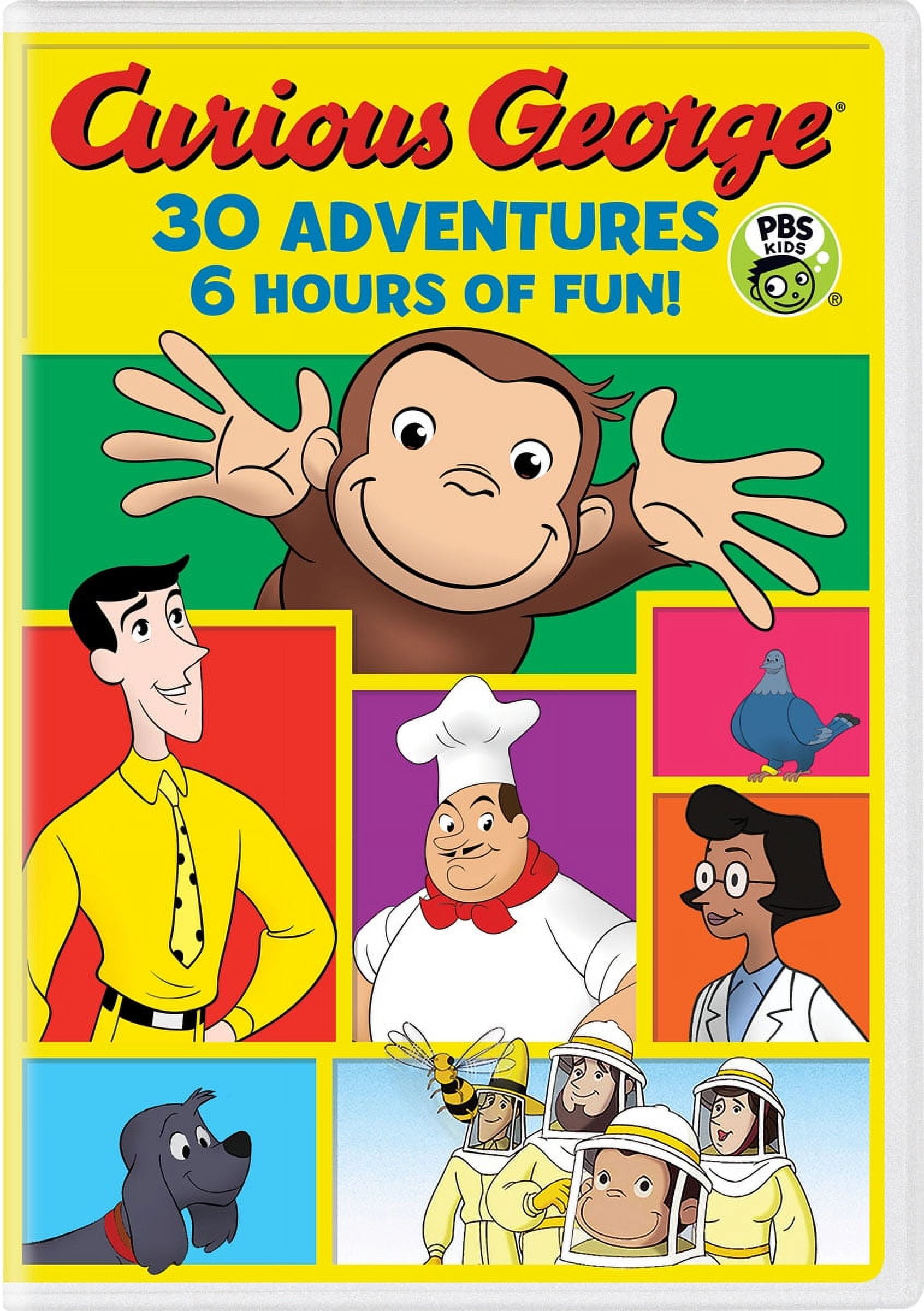 UNIVERSAL STUDIOS HOME ENTERTAINMENT Curious George 30-Adventure Collection [DVD]