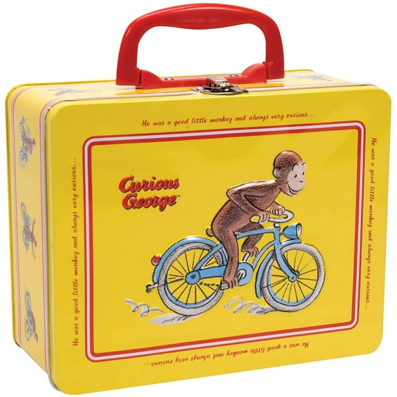 Curious George Tin Keepsake Box with Latch by Schylling