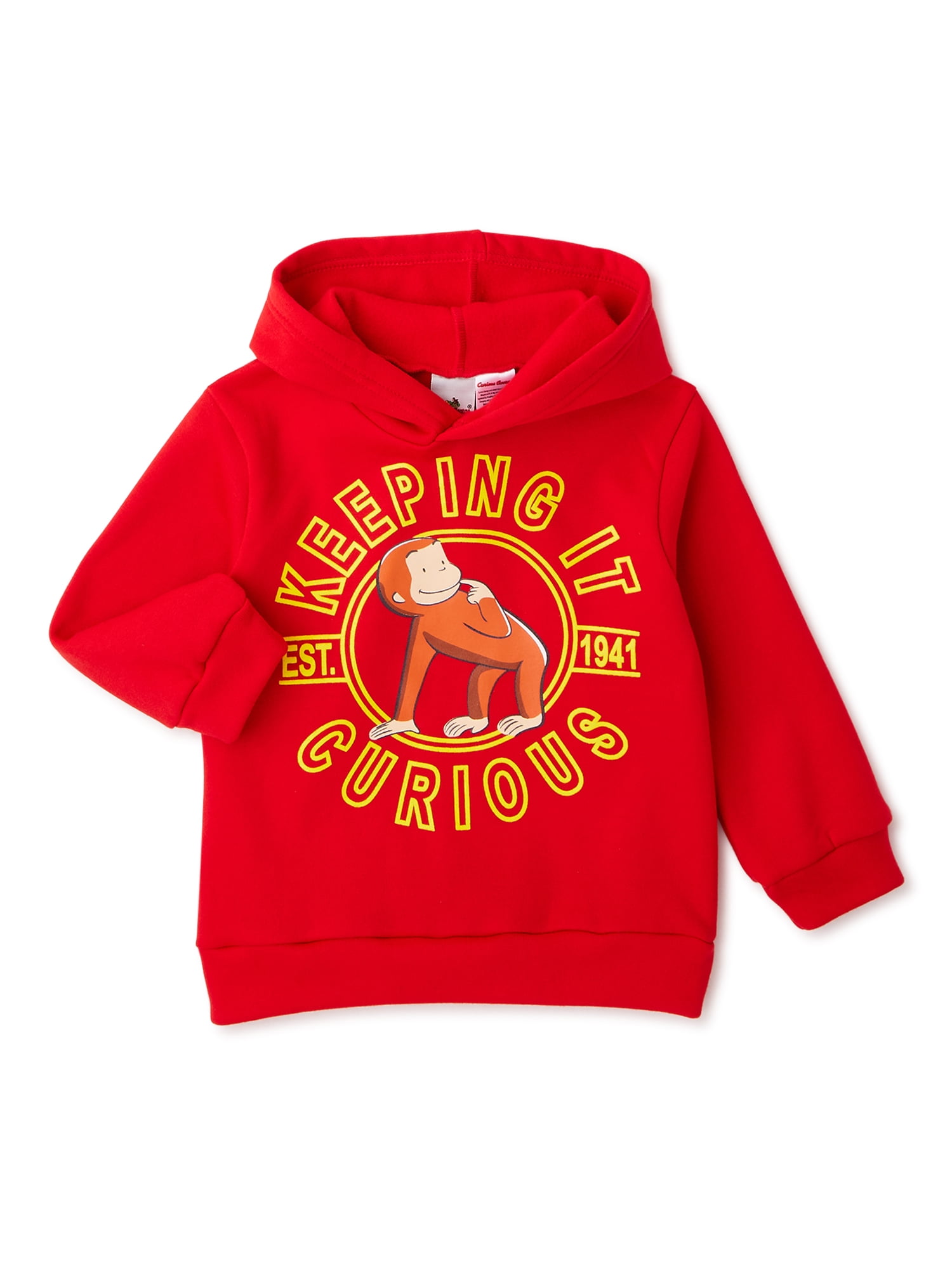 Hoodies das crianças Crianças Curioso George Macaco Bonito Dos Desenhos  Animados Moletons Do Bebê Algodão Pullover